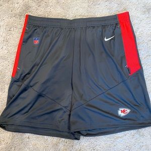 Kansas City Chiefs Mens On Field Shorts BNWT